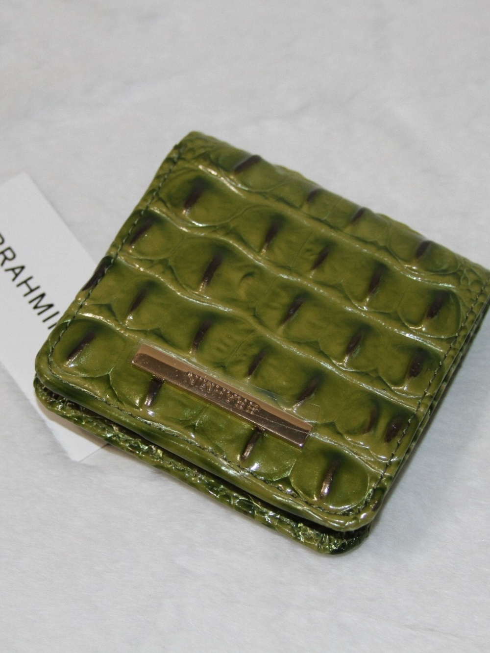 Brahmin Jane Wallet Olive Melbourne NWT
